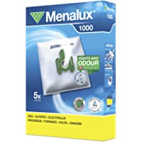 Menalux 1000 - Pack de 5 bolsas y 1 filtro para aspiradoras AEG- Alfatec- Electrolux- Progress- Tornado- Volta y Zanussi